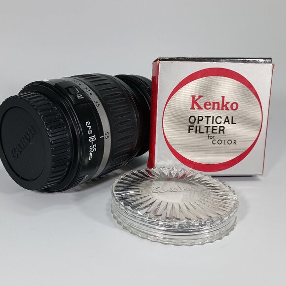 Canon EF-S 18-55mm f/3.5-5.6 IS USM Lens w/58mm UV Filter TESTED - Picture 2 of 5